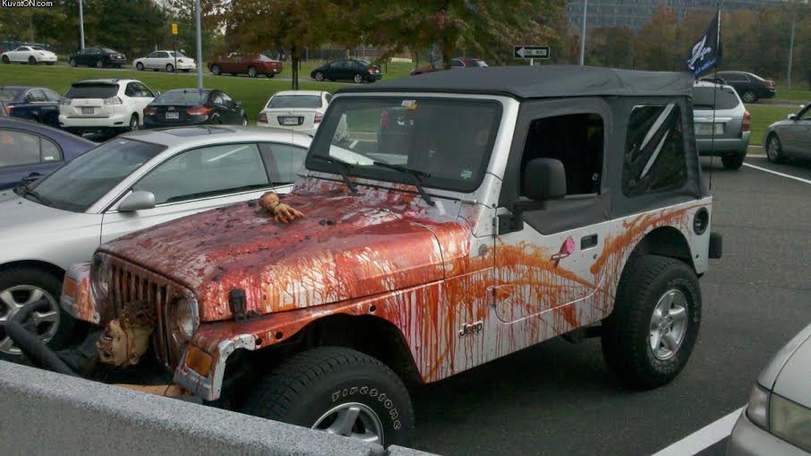 Halloween Jeep Mangler