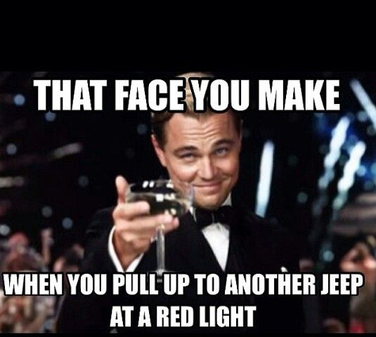 pulling to a jeep