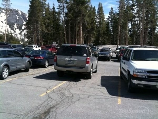 Four parking spots!?